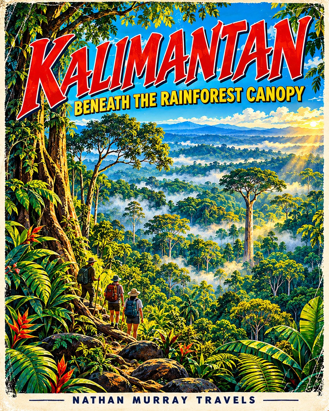 Kalimantan — beneath the rainforest canopy