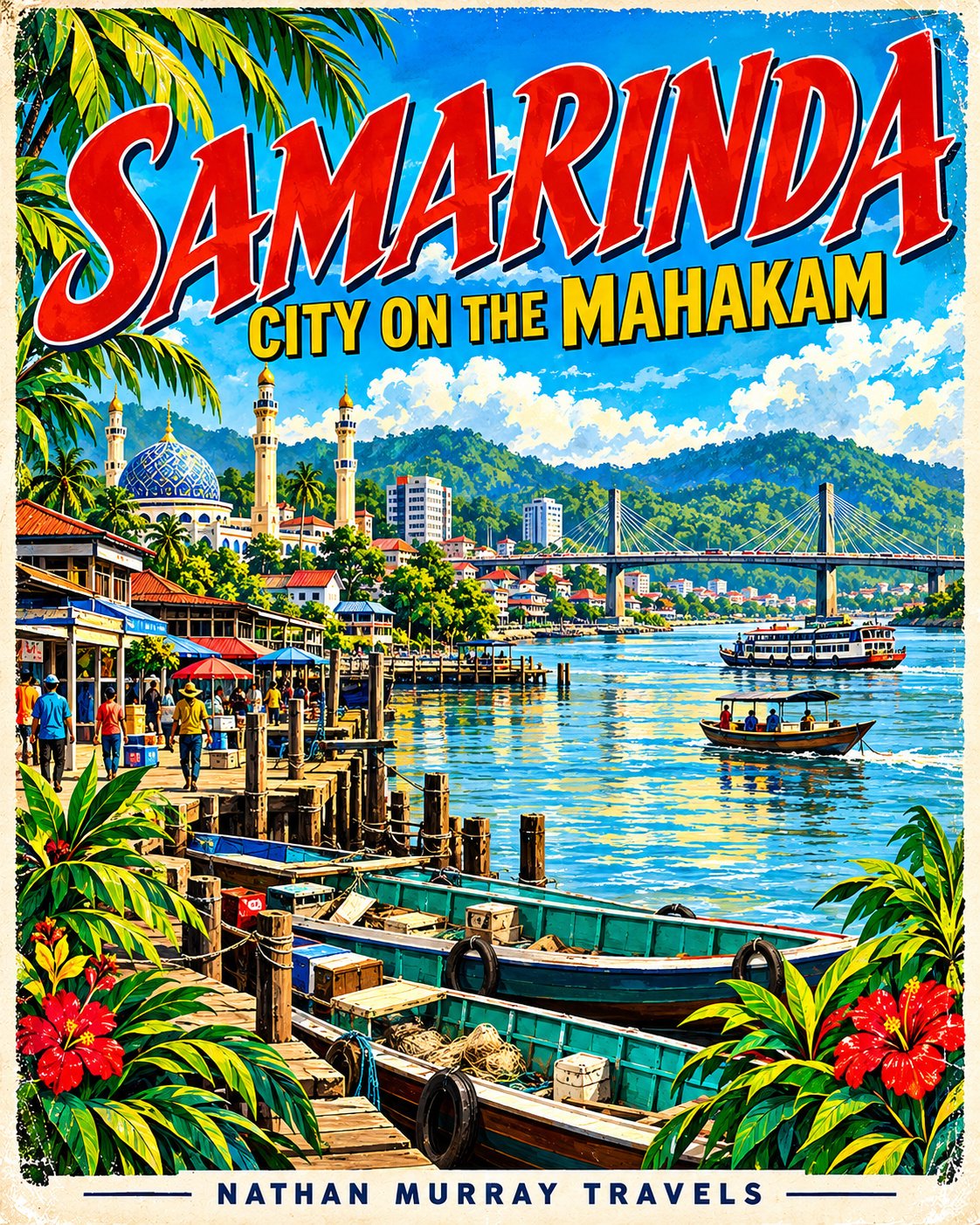 Samarinda — city on the mahakam