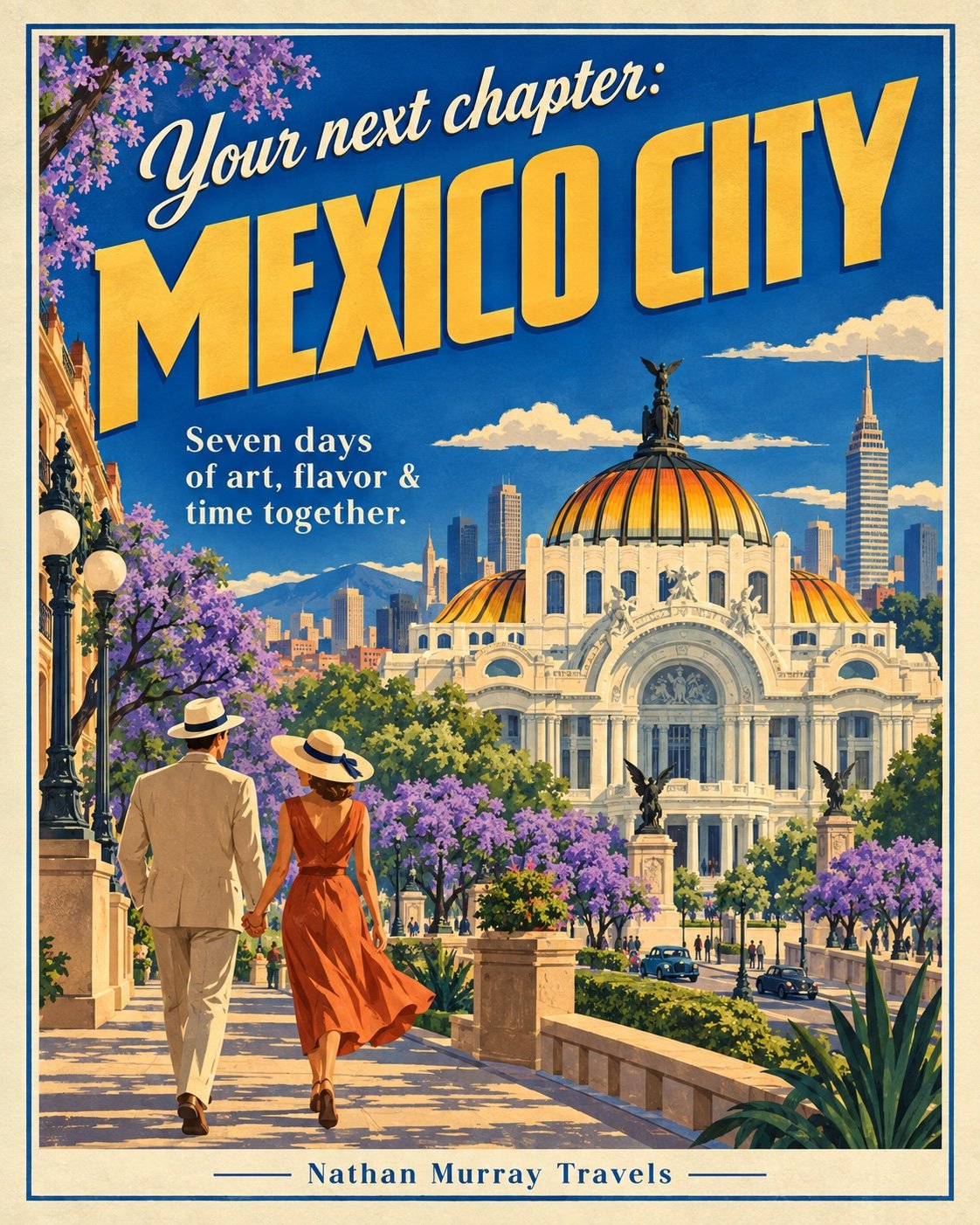 Mexico City — original campaign illustration