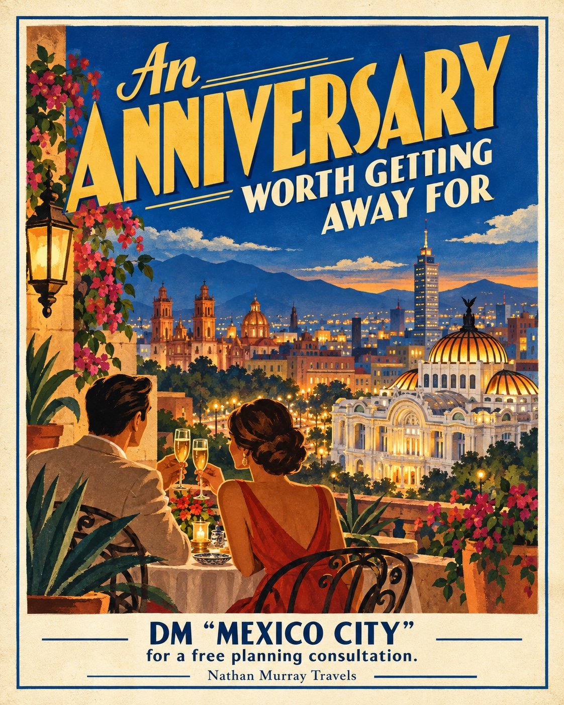 The Mexico City campaign invitation