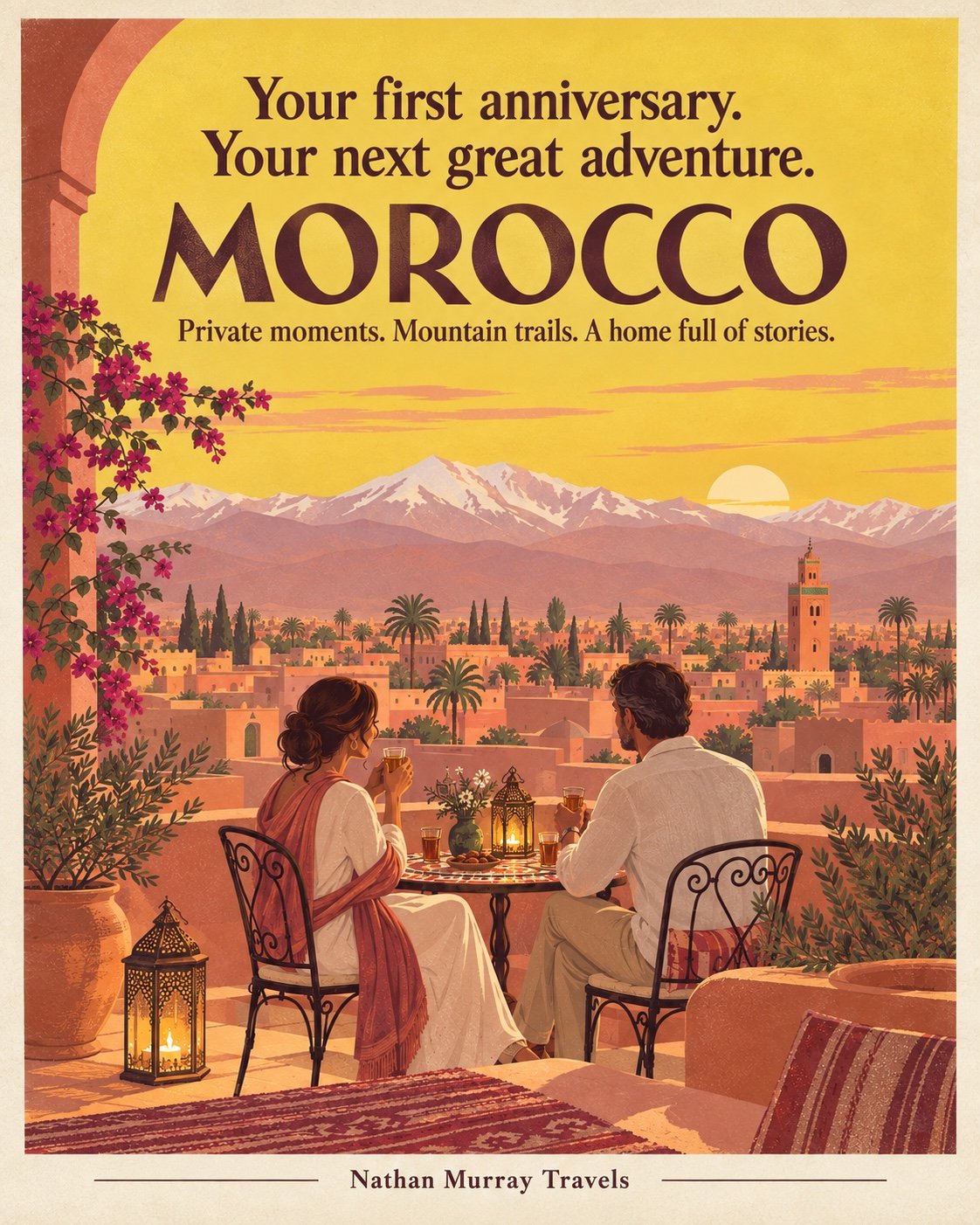 Morocco — original campaign illustration