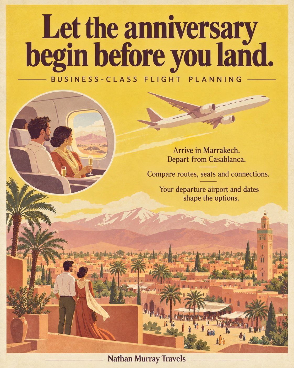 The journey begins before arrival