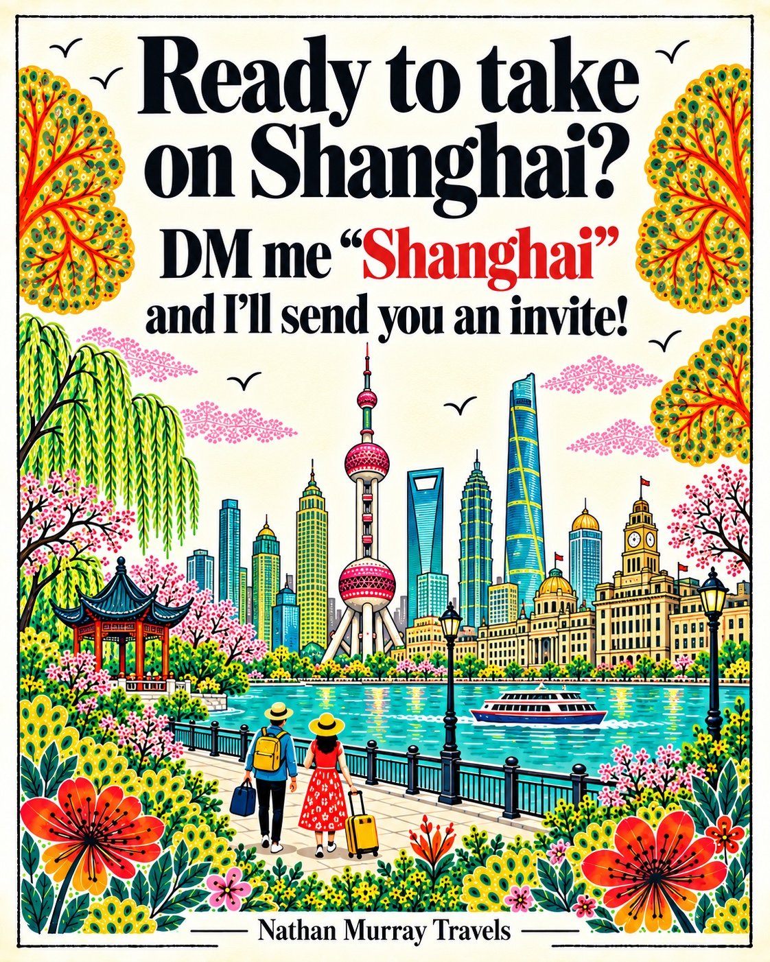 The Shanghai campaign invitation