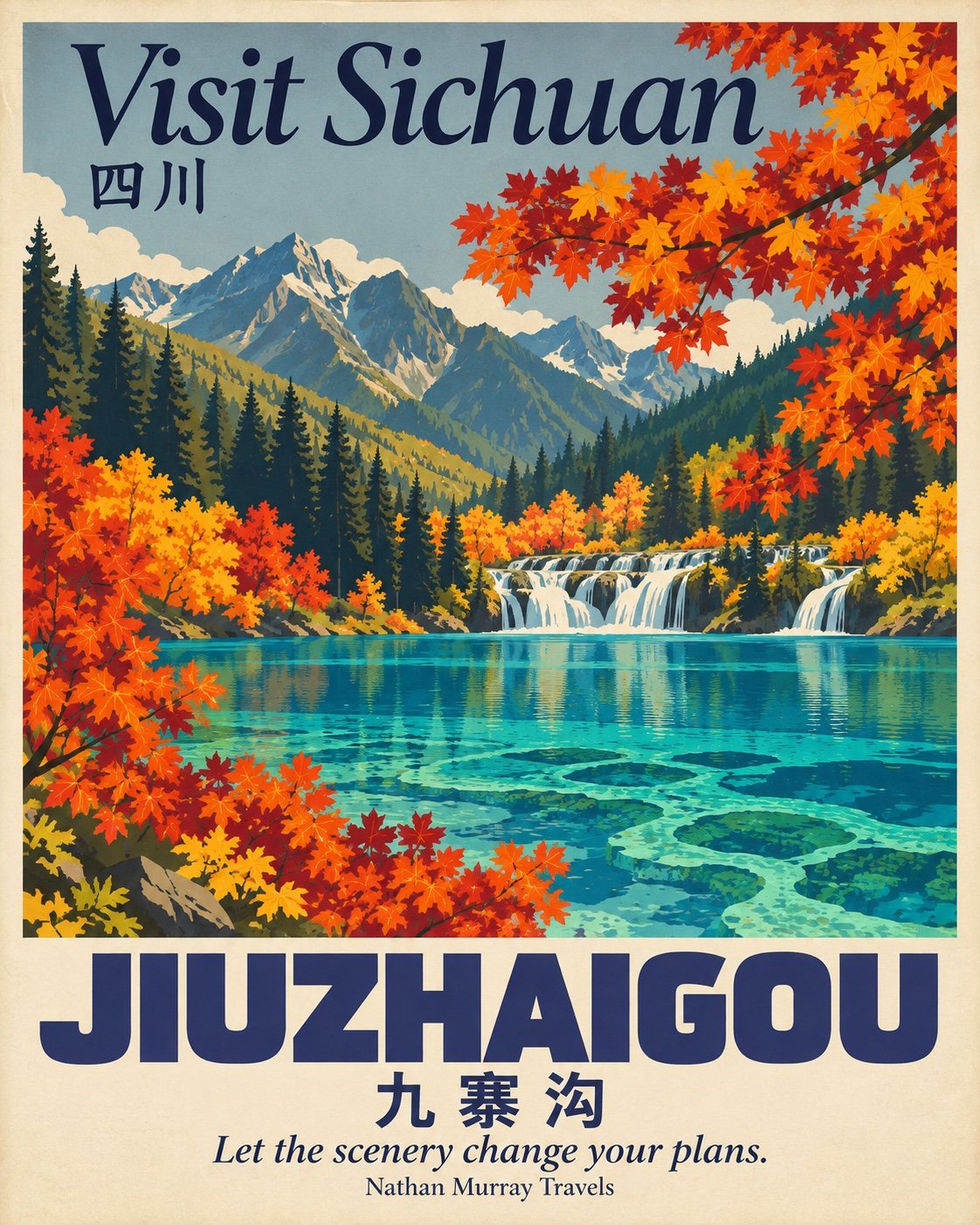 Jiuzhaigou — an additional landscape chapter