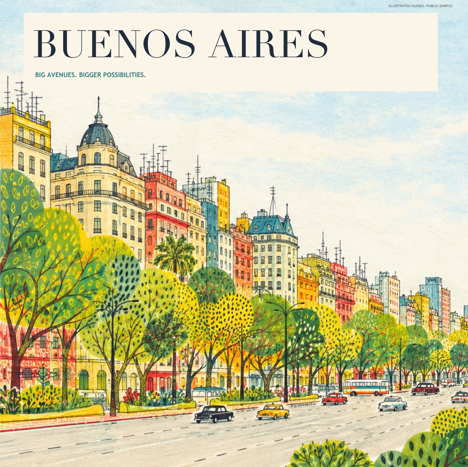 An illustrated Buenos Aires opening