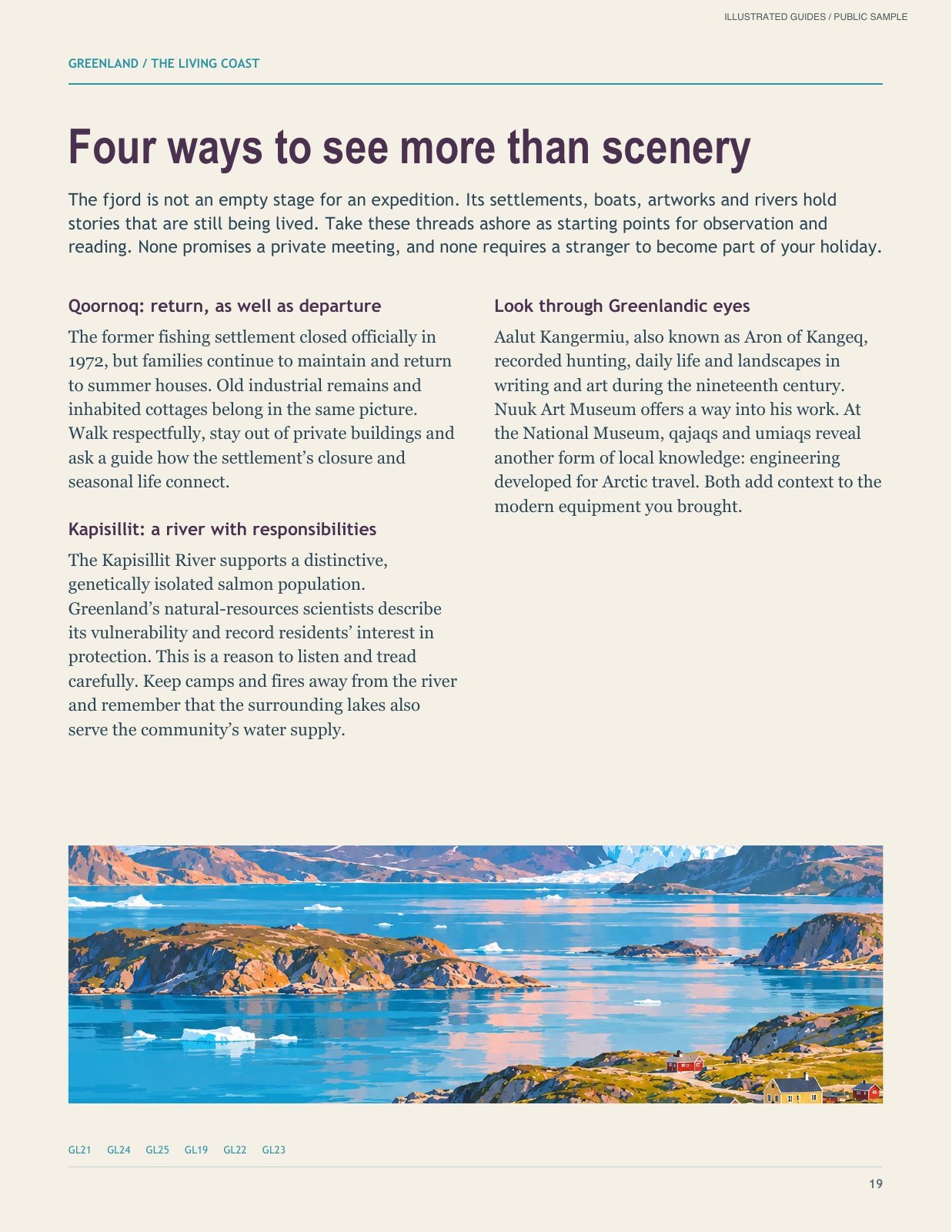 Greenland: the living coast
