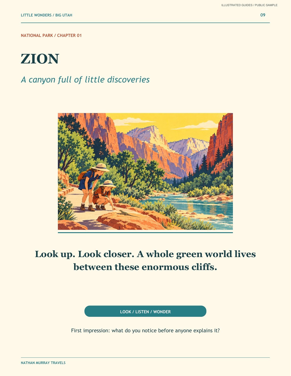 Zion: an illustrated landscape