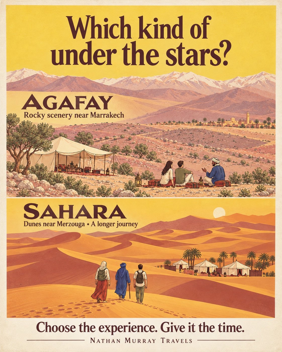 The desert